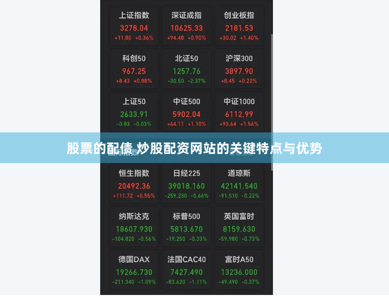 股票的配债 炒股配资网站的关键特点与优势