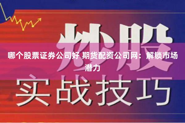哪个股票证券公司好 期货配资公司网：解锁市场潜力