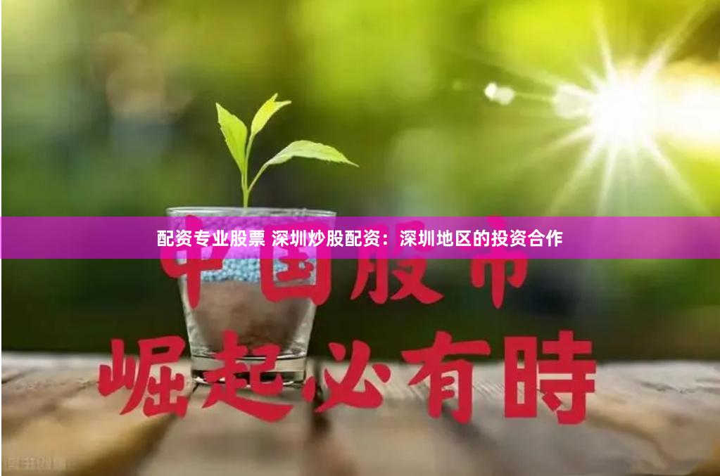 配资专业股票 深圳炒股配资：深圳地区的投资合作